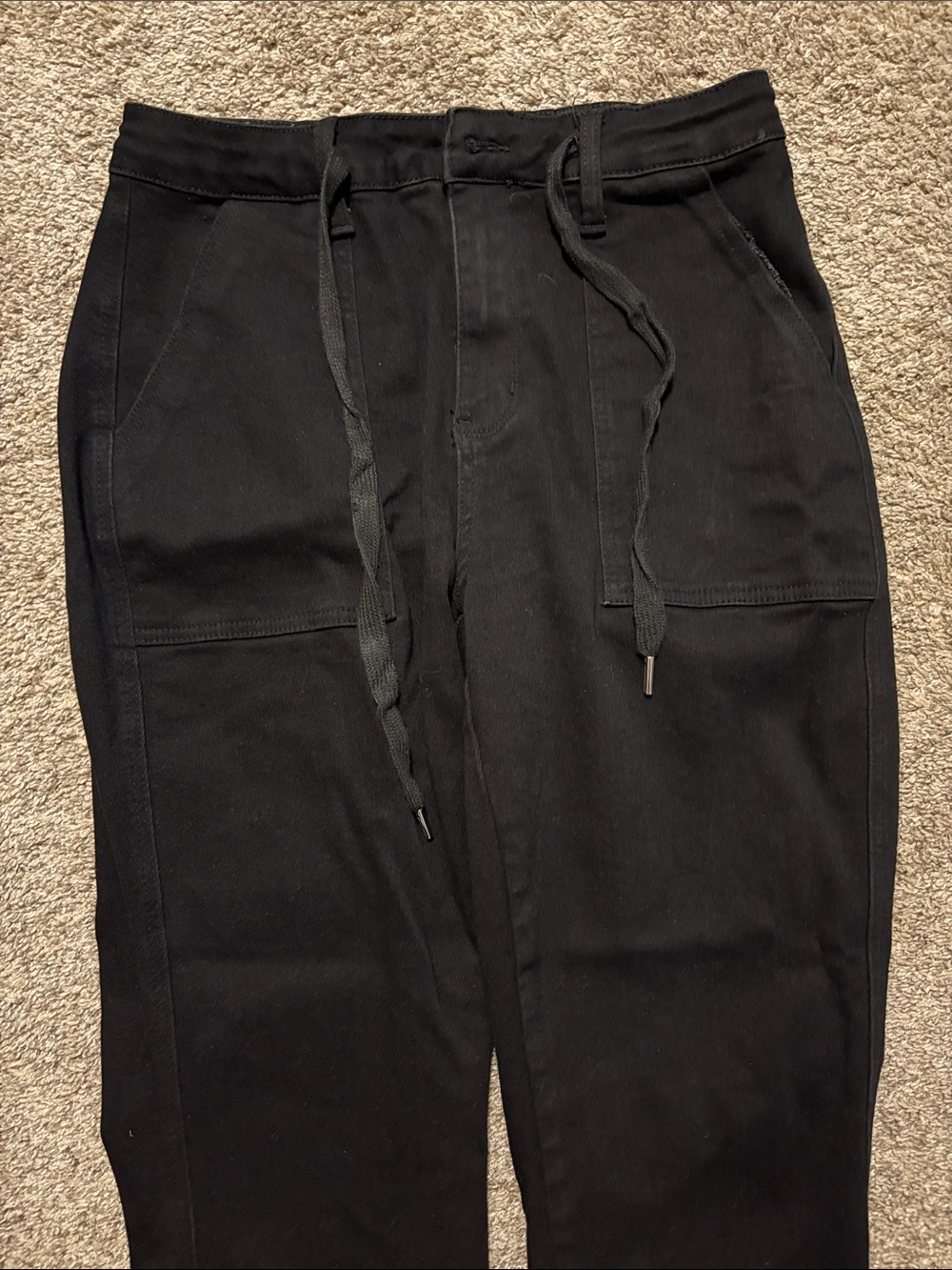 Judy Blue Women’s Jet Black Jogger Jeans 9/29 - Picture 10 of 10
